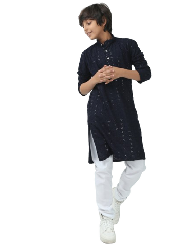 Chilins Boys Kurta Pajama Set Ethnic Wear - Distacart