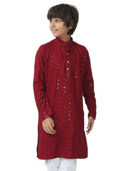 Chilins Boys Kurta Pajama Set Ethnic Wear