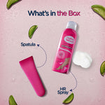 Thumbnail for VI-JOHN Feather Touch Dermatologically Tested Rose & Alevera Hair Removal Spray For Women
