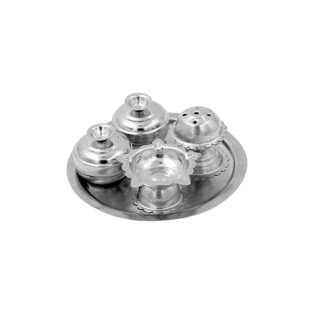 Shubhkart 4 in1 Puja Karanda Set - Distacart