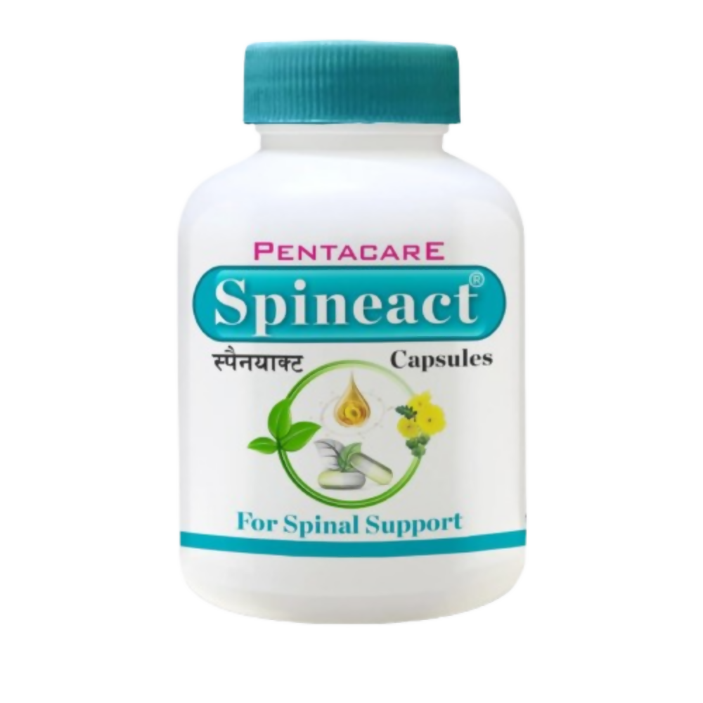 Pentacare Ayurveda Spineact Capsules - Distacart