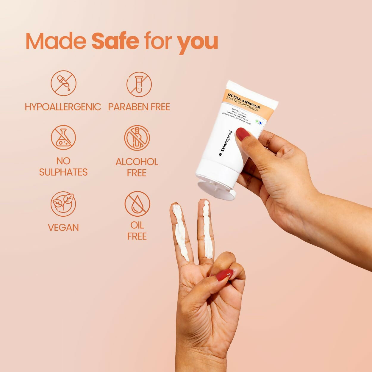 SkinInspired All Skin Ultra Armour Silicone Gel Sunscreen SPF 50+ PA++++