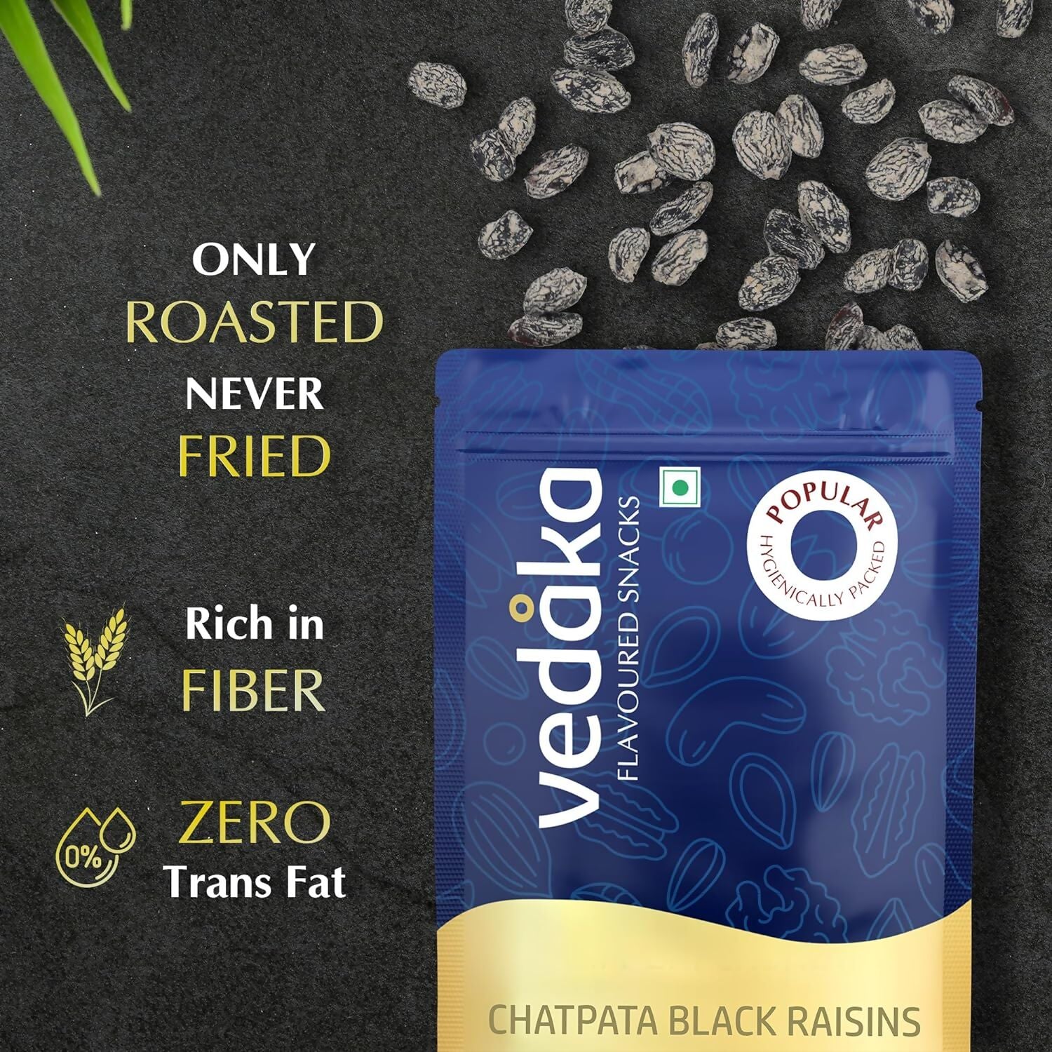 Vedaka Chatpata Black Raisin - Distacart