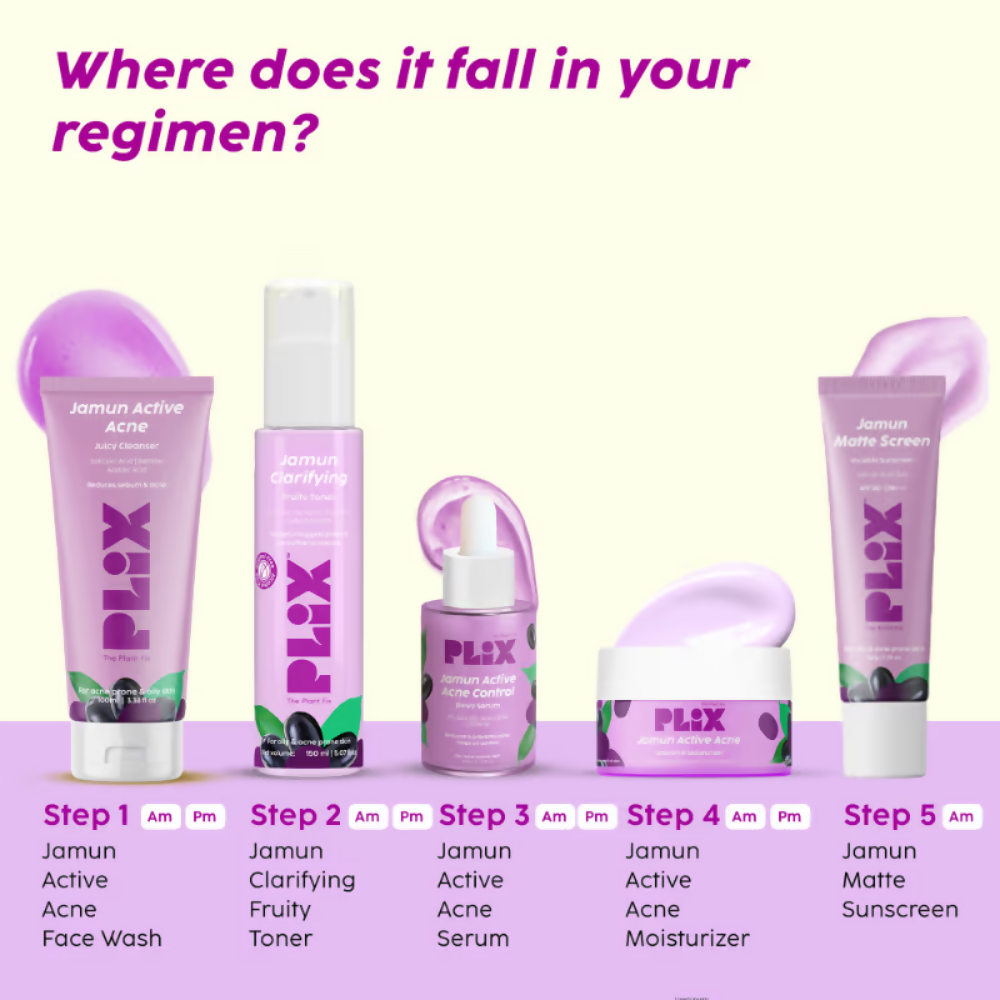 PLIX The Plant Fix Jamun Skincare Combo - Distacart