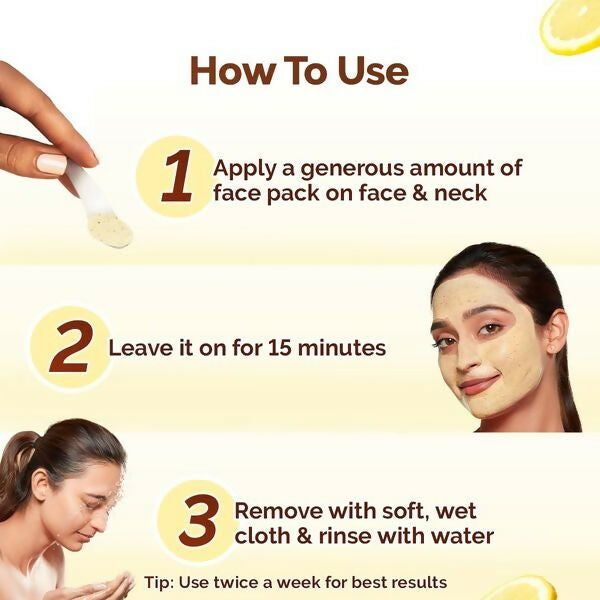 Mamaearth Vitamin C Daily Glow Face Pack with Vitamin C & Turmeric - Distacart