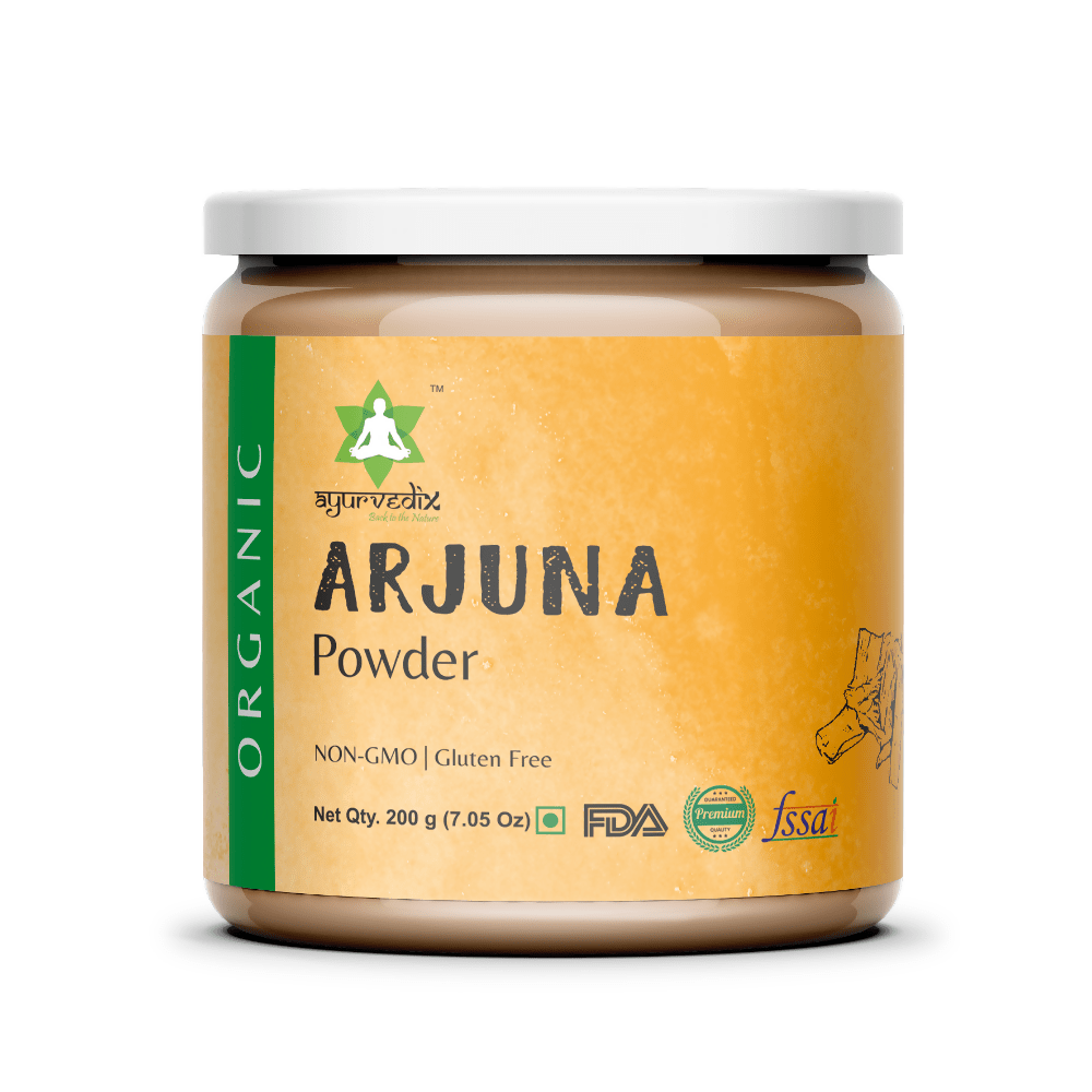 Ayurvedix Pure and Organic Arjuna Powder - Distacart