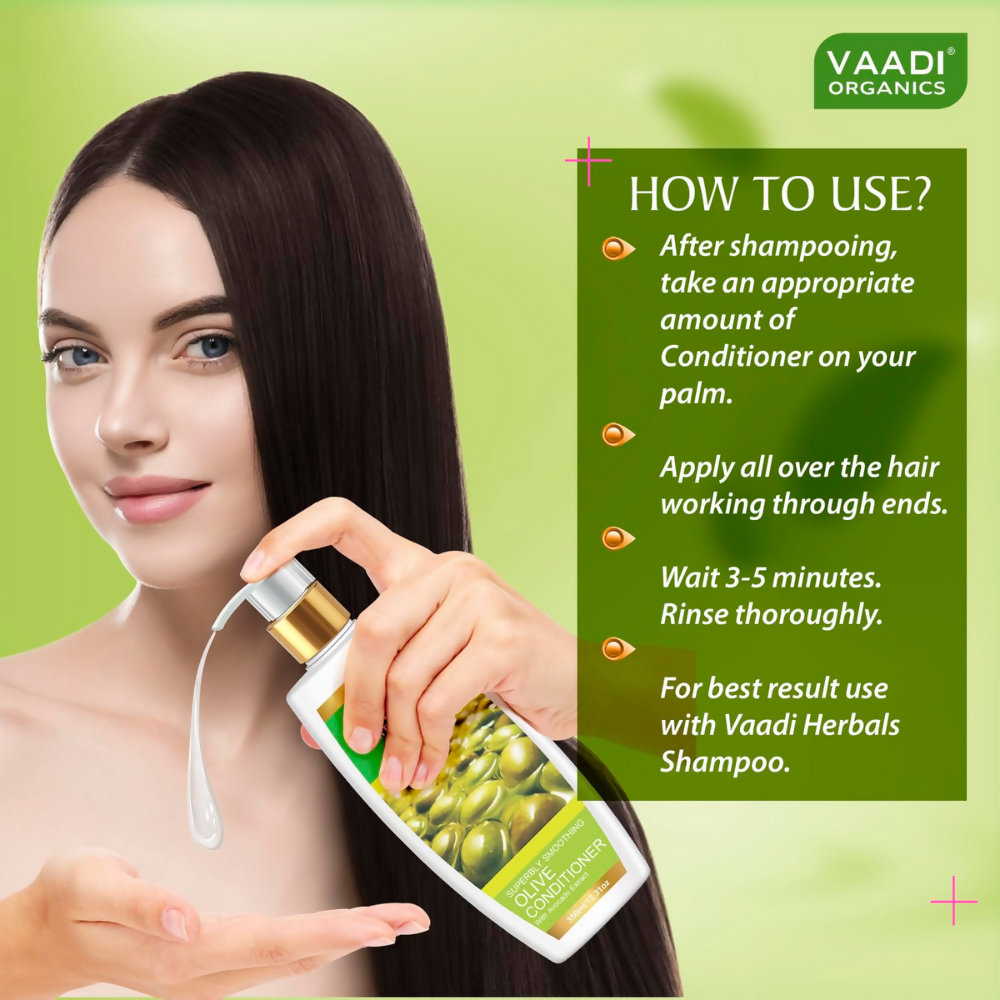 Vaadi Herbals Amla Shikakai Hair Fall and Damage Control Shampoo & Olive Conditioner