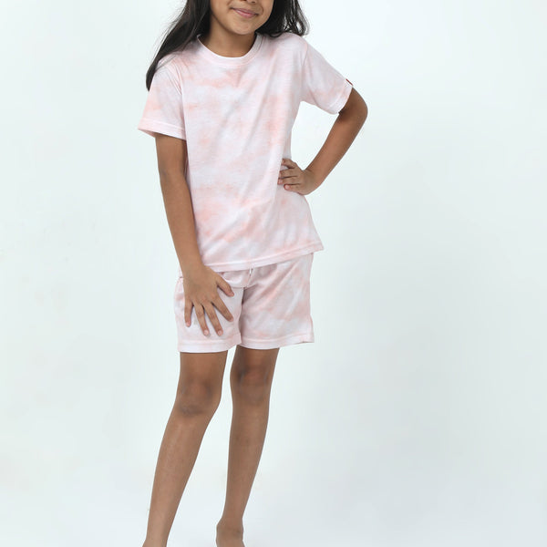 Chilins Kids Boys Girls Cotton Co-ord set Printed