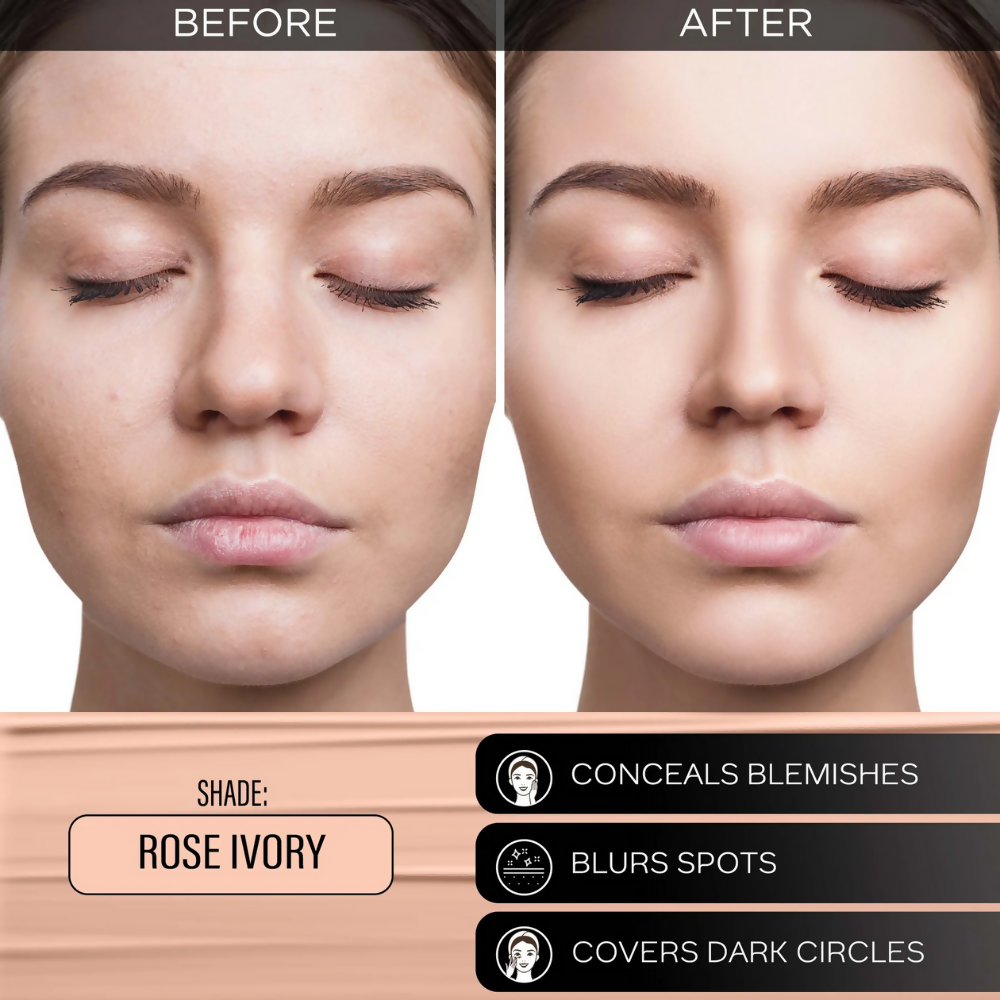 Faces Canada All In One Foundation with SPF 30 - Rose Ivory 011 - Distacart