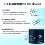 Thumbnail for Dermistry Ceramides Hyaluronic Acid Protein Shampoo & Mask Smoothening Dry - Distacart