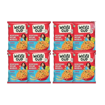 WickedGud Nourishing Curry Instant Noodles - Distacart