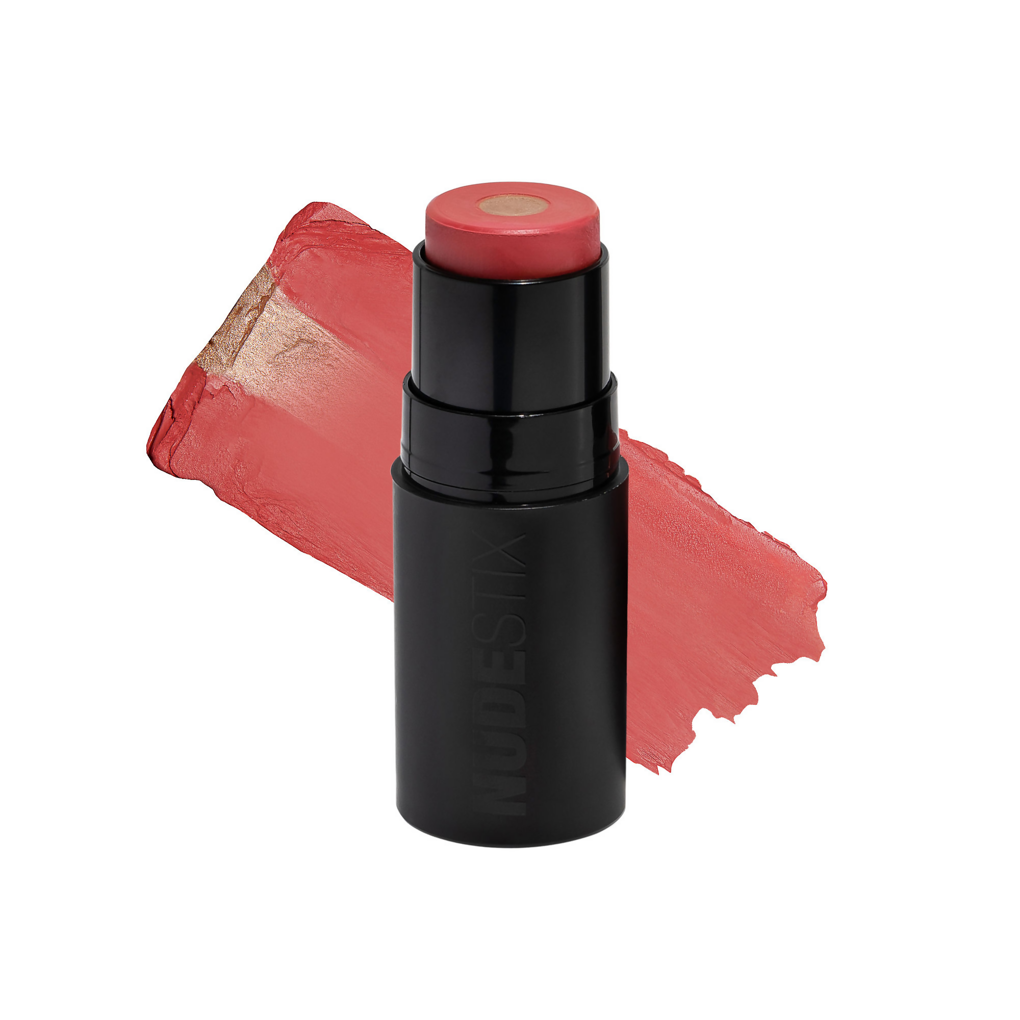 Nudestix Nudies Matte + Glow Core All Over Face Blush - Sunset Gold - Distacart