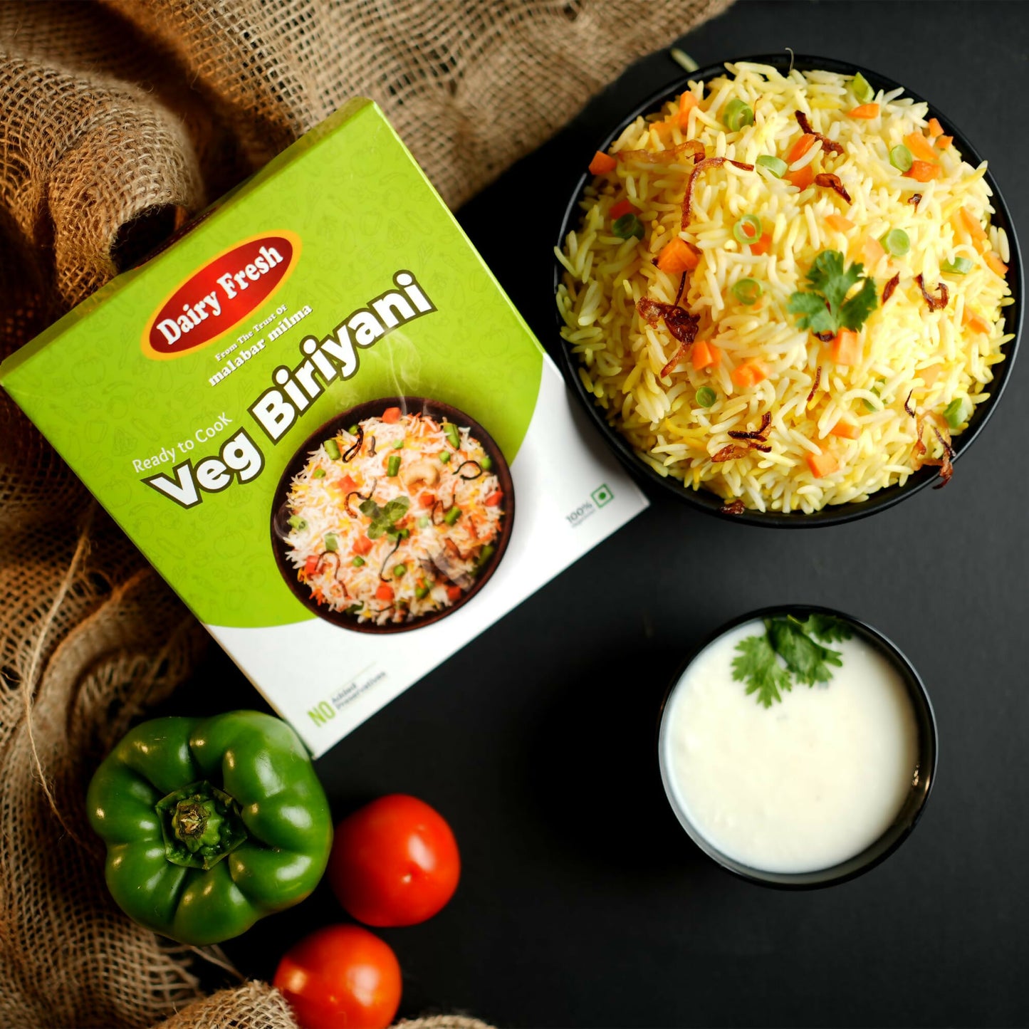 Milma Instant Vegetable Biryani Rice Dish - Distacart