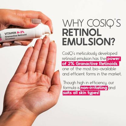 Cos-IQ Vitamin A-2% Granactive Retinoid Emulsion - Distacart