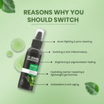 Thumbnail for VI-JOHN Master Stroke Green Tea Face Wash Brightening Skin And Improving Texture For All Skin Type