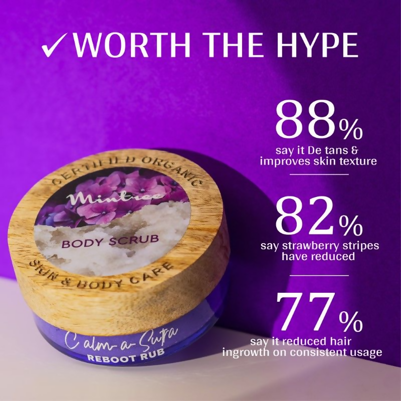 Mintree Calming Sugar Body Scrub - Distacart