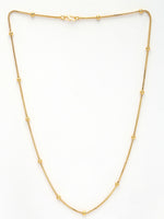 Thumbnail for NVR Women's Set of 3 Gold-Polished Minimal Chain - Distacart