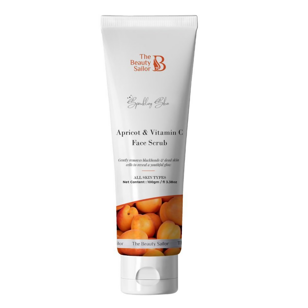The Beauty Sailor Apricot And Vitamin C Face Scrub - Distacart