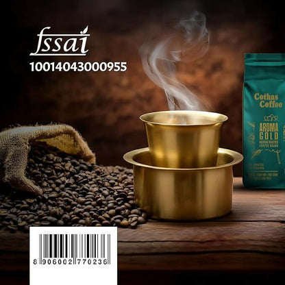Cothas Coffee Aroma Gold Medium Roasted Coffee Beans - Distacart