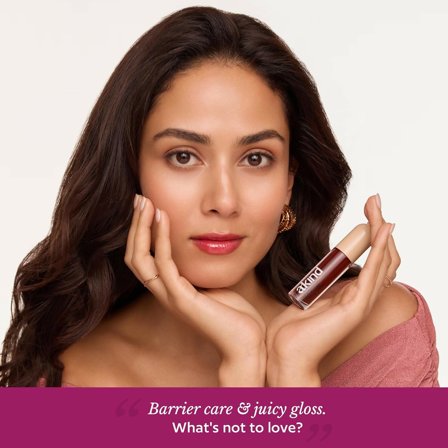 Akind Take A Shine Tinted Lip Gloss Oil - 06 Day Dream