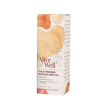 Alive & Well Cold Pressed Borage Seed Oil - Distacart