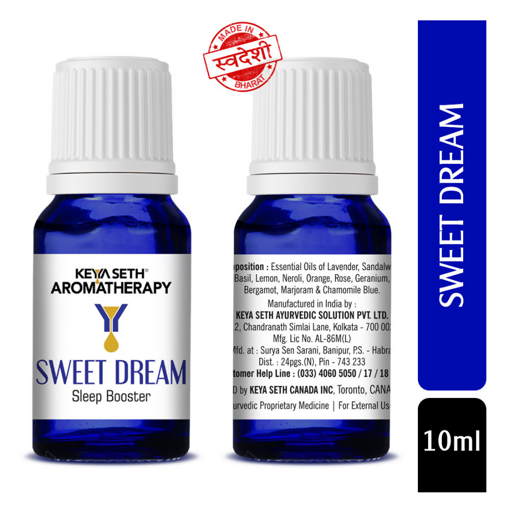Keya Seth Aromatherapy Sweet Dream Sleep Booster Treats Essential Oil - Distacart