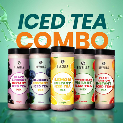 Bevzilla Iced Tea 5 Flavours - Distacart
