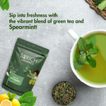 Thumbnail for Sorich Organics Spearmint Green Tea - Distacart