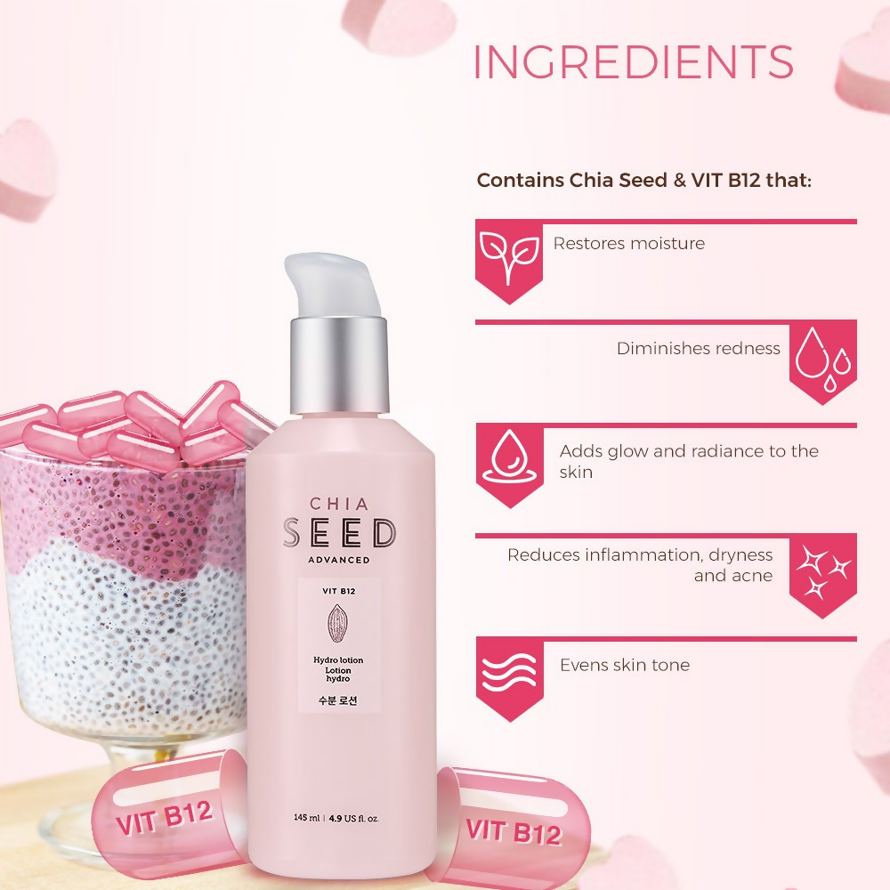 The Face Shop Chia Seed Hydro Lotion - Distacart