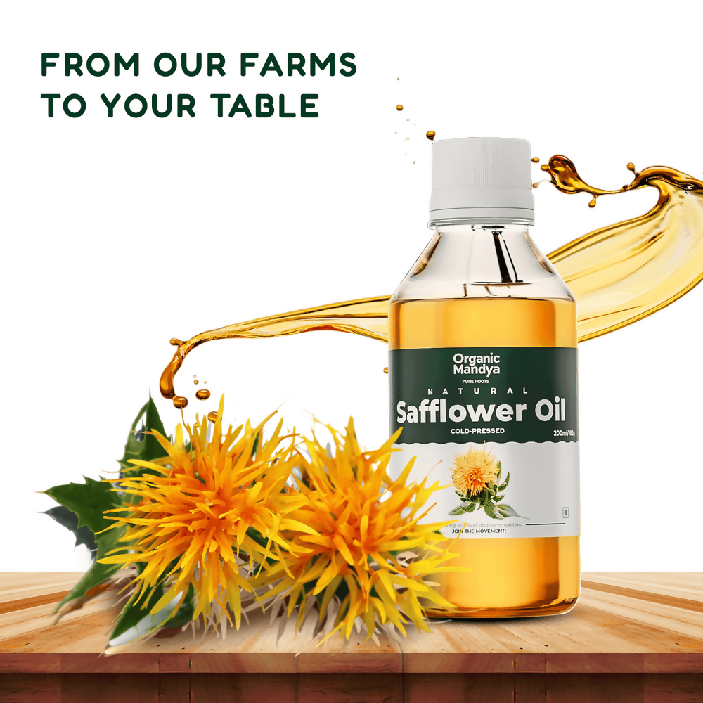 Organic Mandya Safflower Oil - Distacart