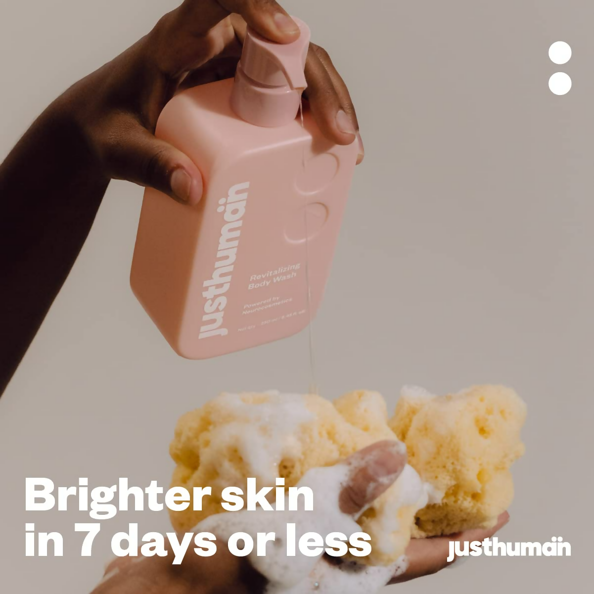 JustHuman Revitalizing Body Wash - Distacart