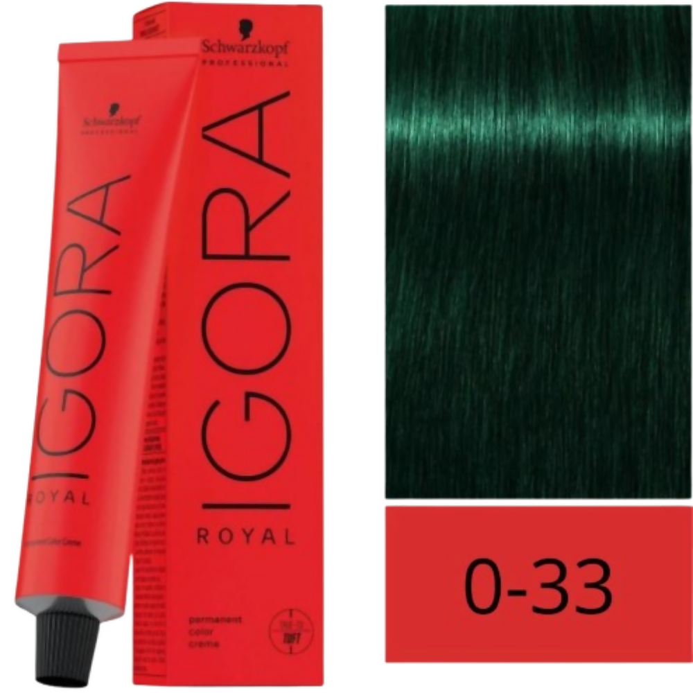 Schwarzkopf Igora Royal 0-33 , 0-33 Anti Red Concentrate - Dista