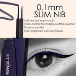 Thumbnail for Ronzille Smudgeproof And Waterproof Liquid Matte Eyeliner - Blue - Dista