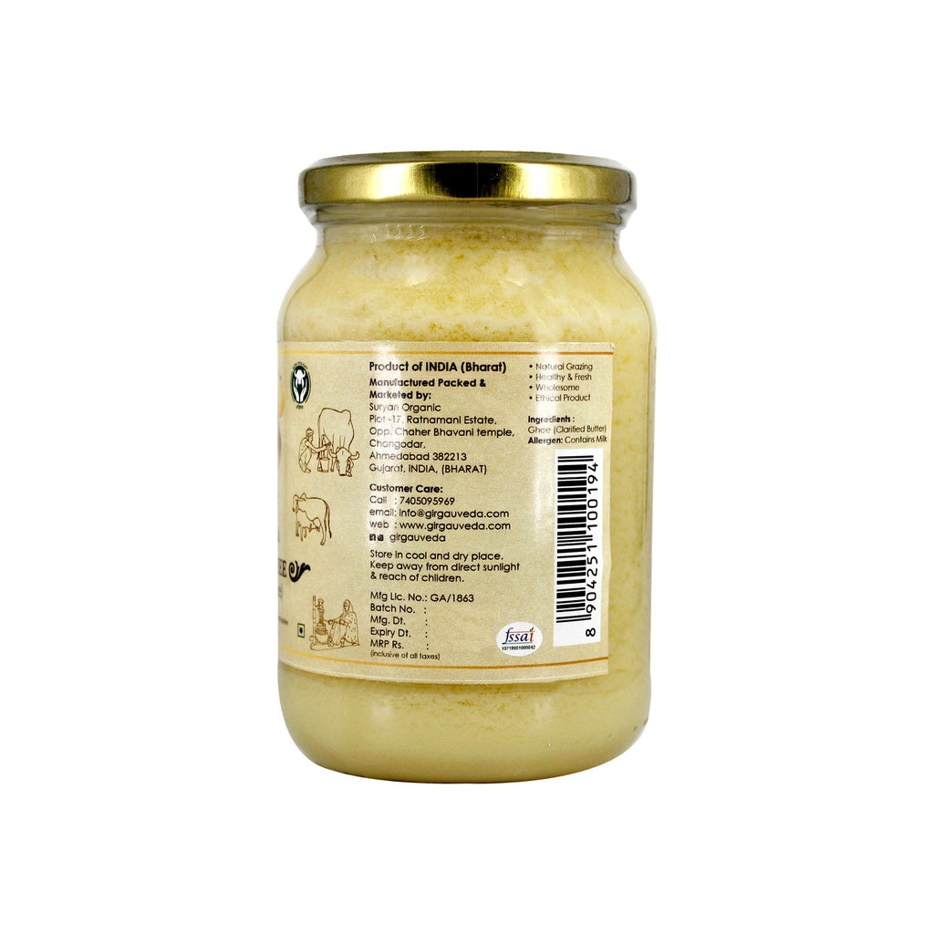 Gir Ahinsak Gau Ghee (A2) Bilona - Distacart