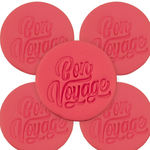 Thumbnail for confect toppers cutters congratulations topper cutter bon voyage