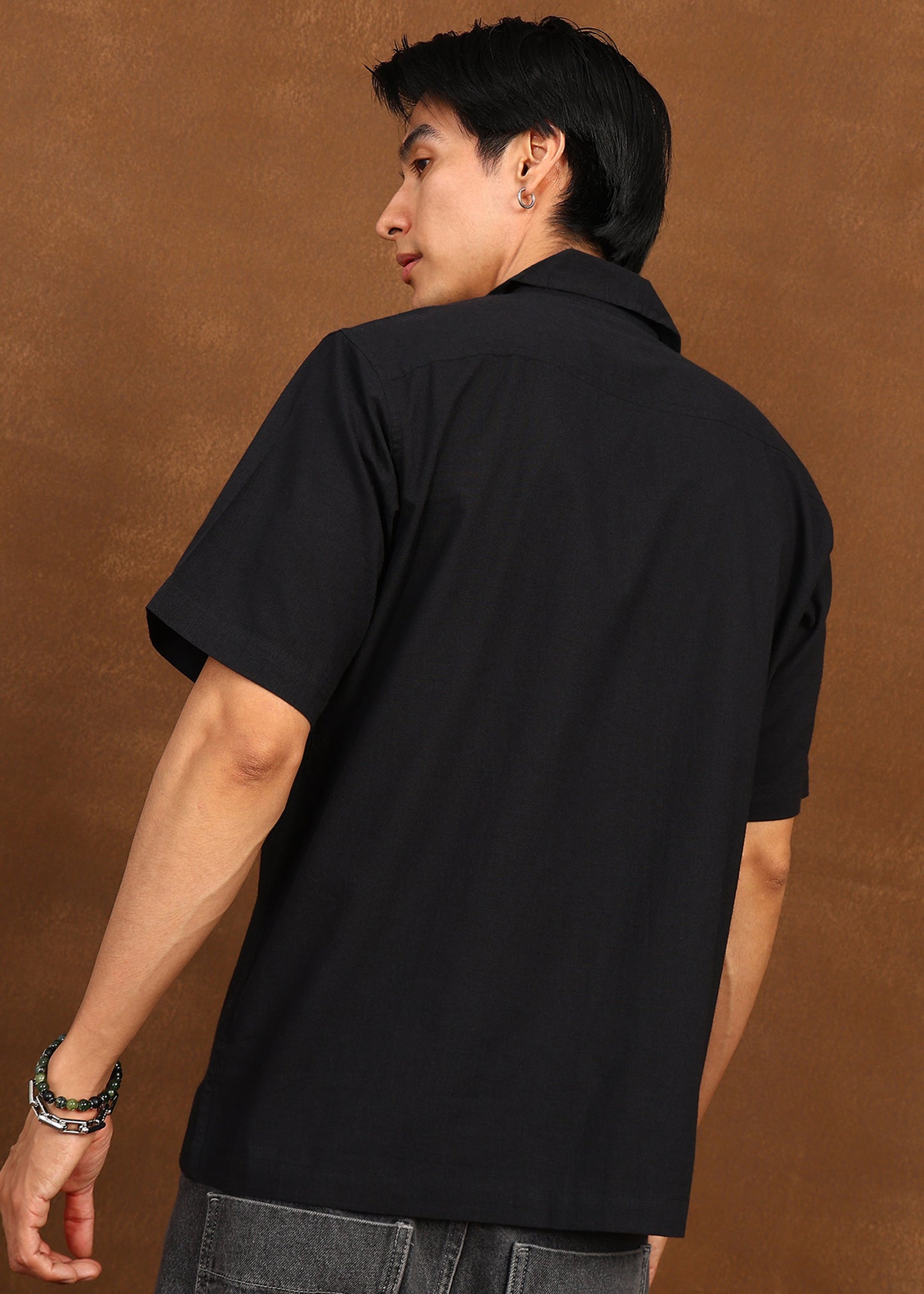 Fabmade Noir Bloom Shirt - Distacart