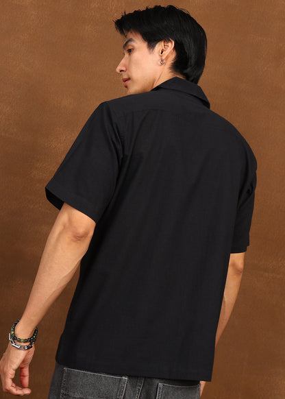Fabmade Noir Bloom Shirt - Distacart