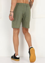 Thumbnail for Fabmade Grove Ease Linen Shorts - Distacart