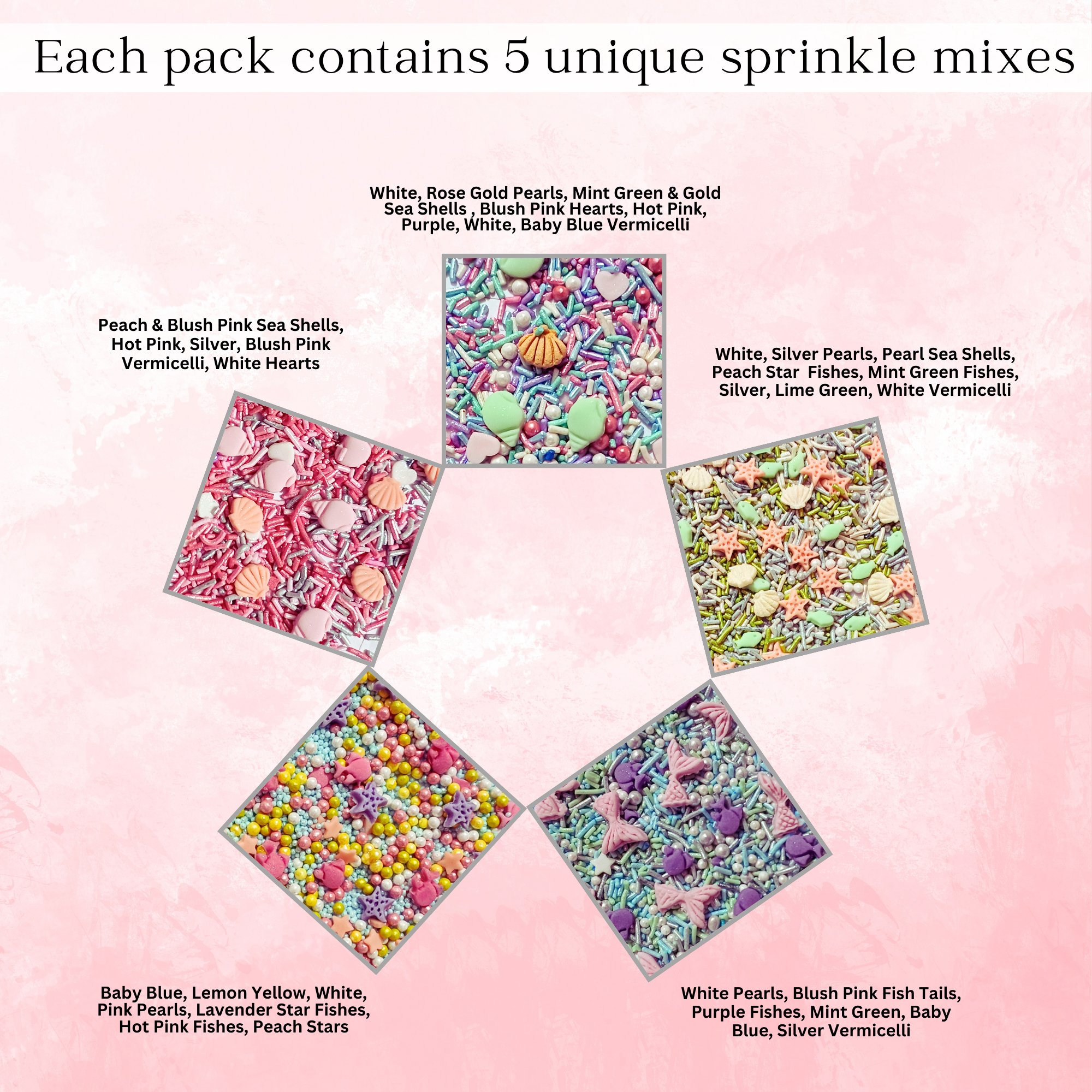 under the sea sprinkles for decorations 08 100 gm 1