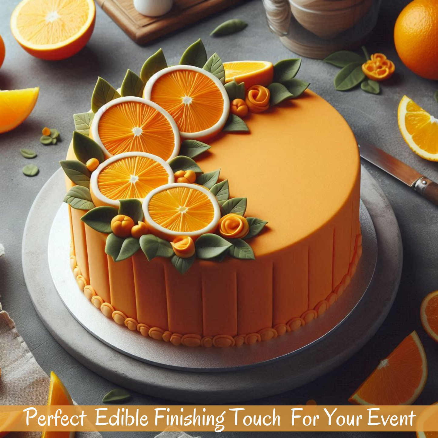 confect citrus orange sugarpaste br b 1 kg b