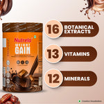 Thumbnail for Patanjali Nutrela Weight Gain Chocolate Flavour