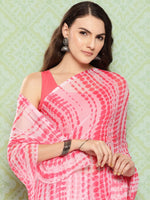 Thumbnail for Ahalyaa Poly Chiffon Saree - Distacart