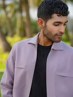 Thumbnail for The Regal Layer Lavender Shacket by Hilo Design