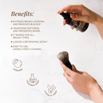 Thumbnail for Aflairza Brush Cleanser for Extends Brush Life, Maintains Softness & Shape