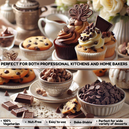 dark chocolate chips 100g