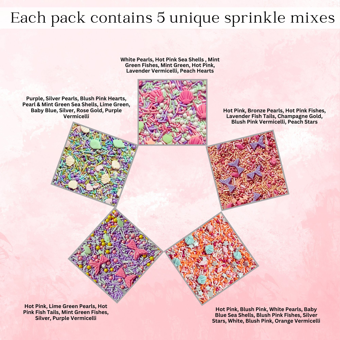 under the sea sprinkles for decorations 04 100 gm