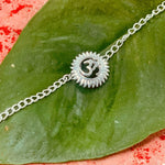Thumbnail for trueBrowns 925 Sterling Silver Om Silver Chain Rakhi - Distacart