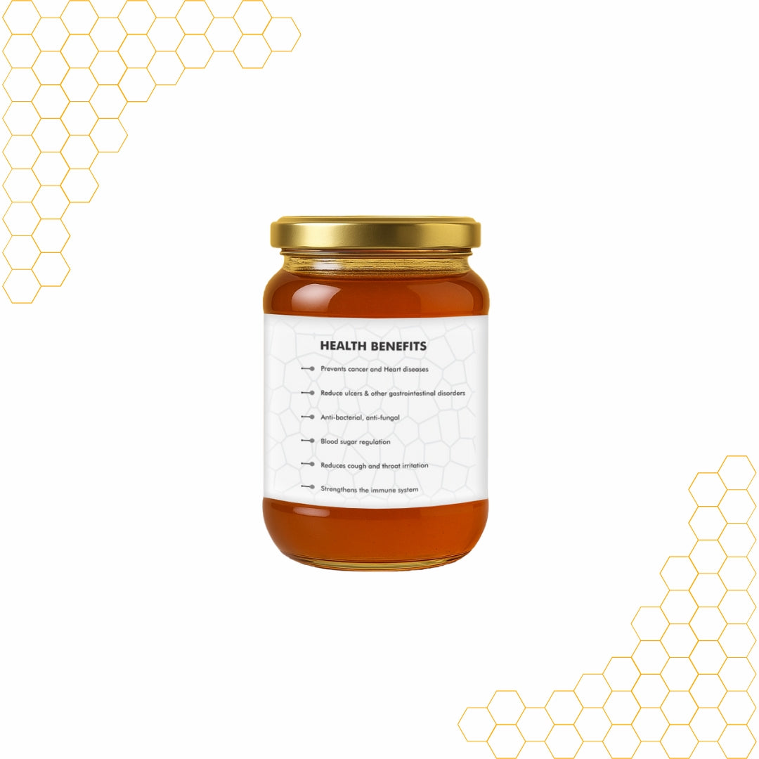 Aayug Organics Organic and Raw Honey, 100% Natural and Ayurvedic, Rich in Vitamins and Minerals - Distacart