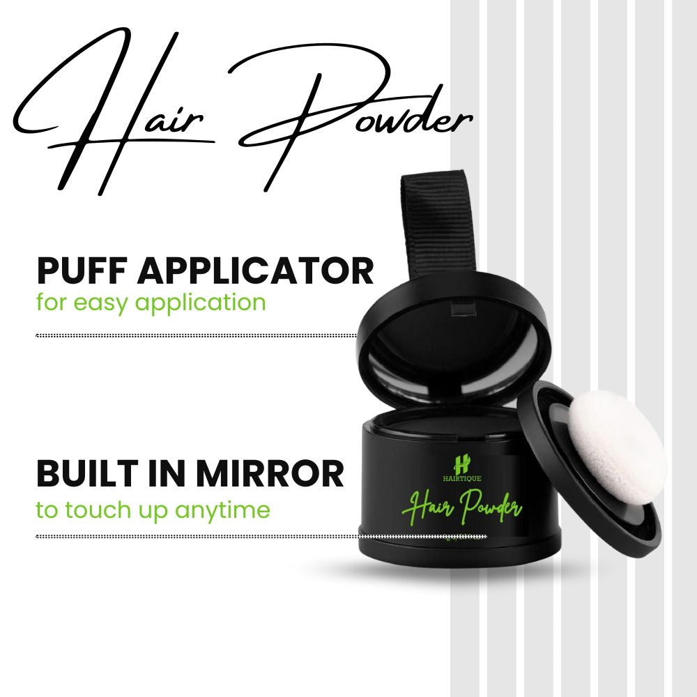 Samisha Cover Up Hair Powder - Black - Distacart