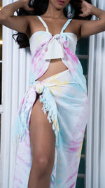 Thumbnail for Noroke Toop Modal Pink Sarong With Top - Distacart